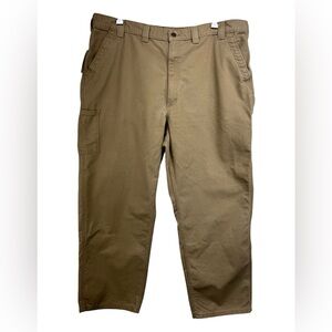Carhartt Loose Fit Khaki Carpenter Pants Mens 44 x 30